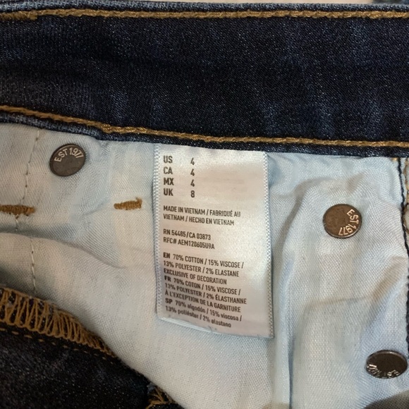 AMERICAN EAGLE dark denim shorts - Picture 4 of 5